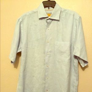 Talbots Carmel button down